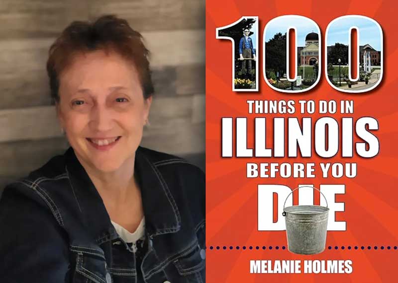 Melanie Holmes author of 100 things to do in Illinois